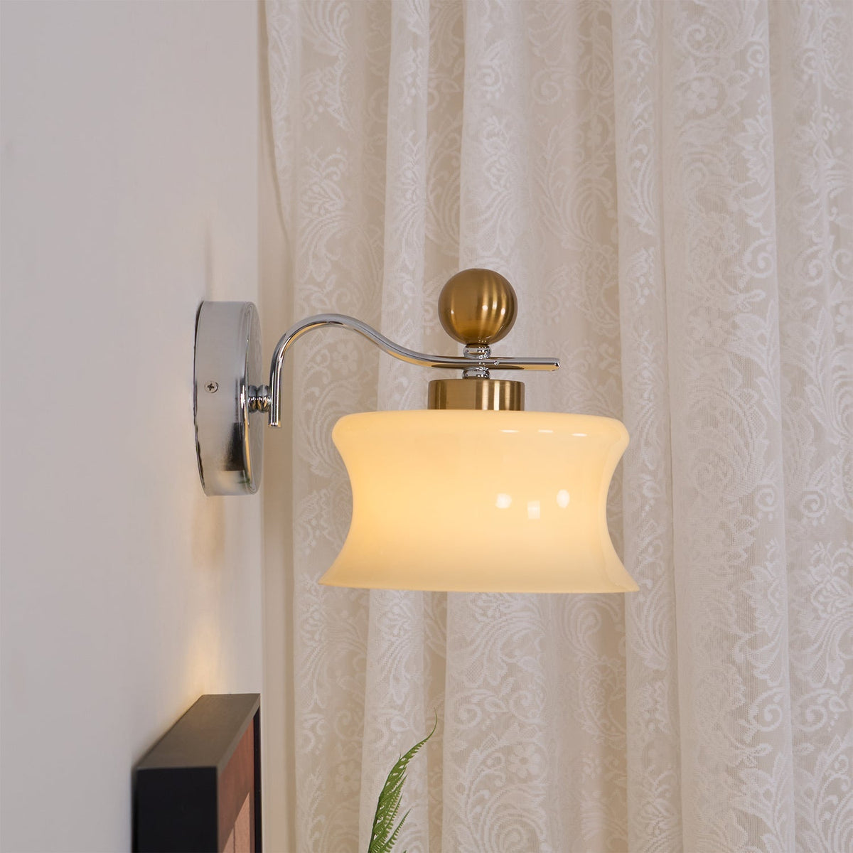 Blux aplique de pared de vidrio nórdico artístico