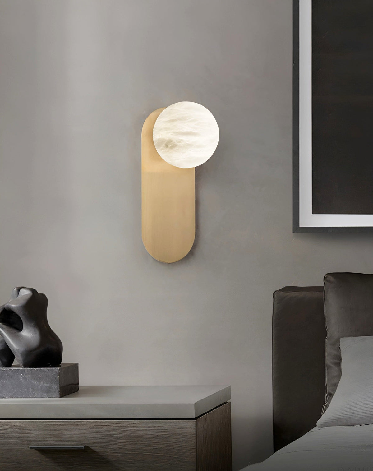 Cuzorion aplique de pared en alabastro