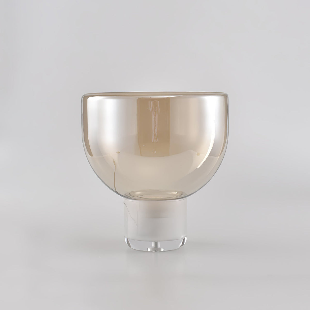 Cavm lámpara de mesa elegante de vidrio