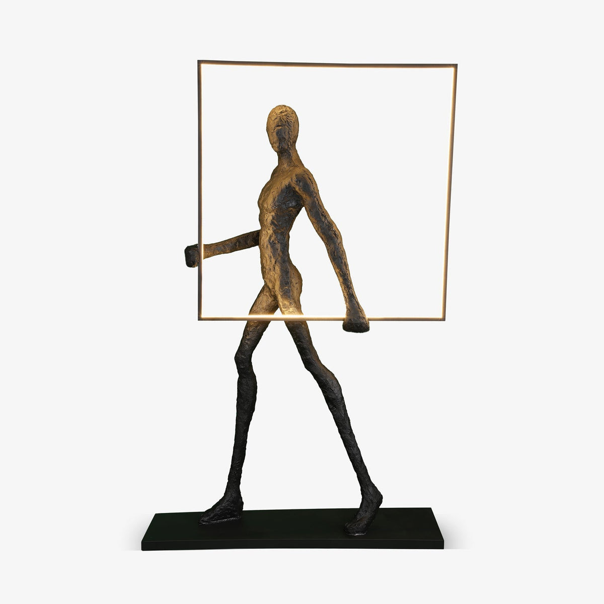 Cirarelia lámpara de pie Escultura Figura LED