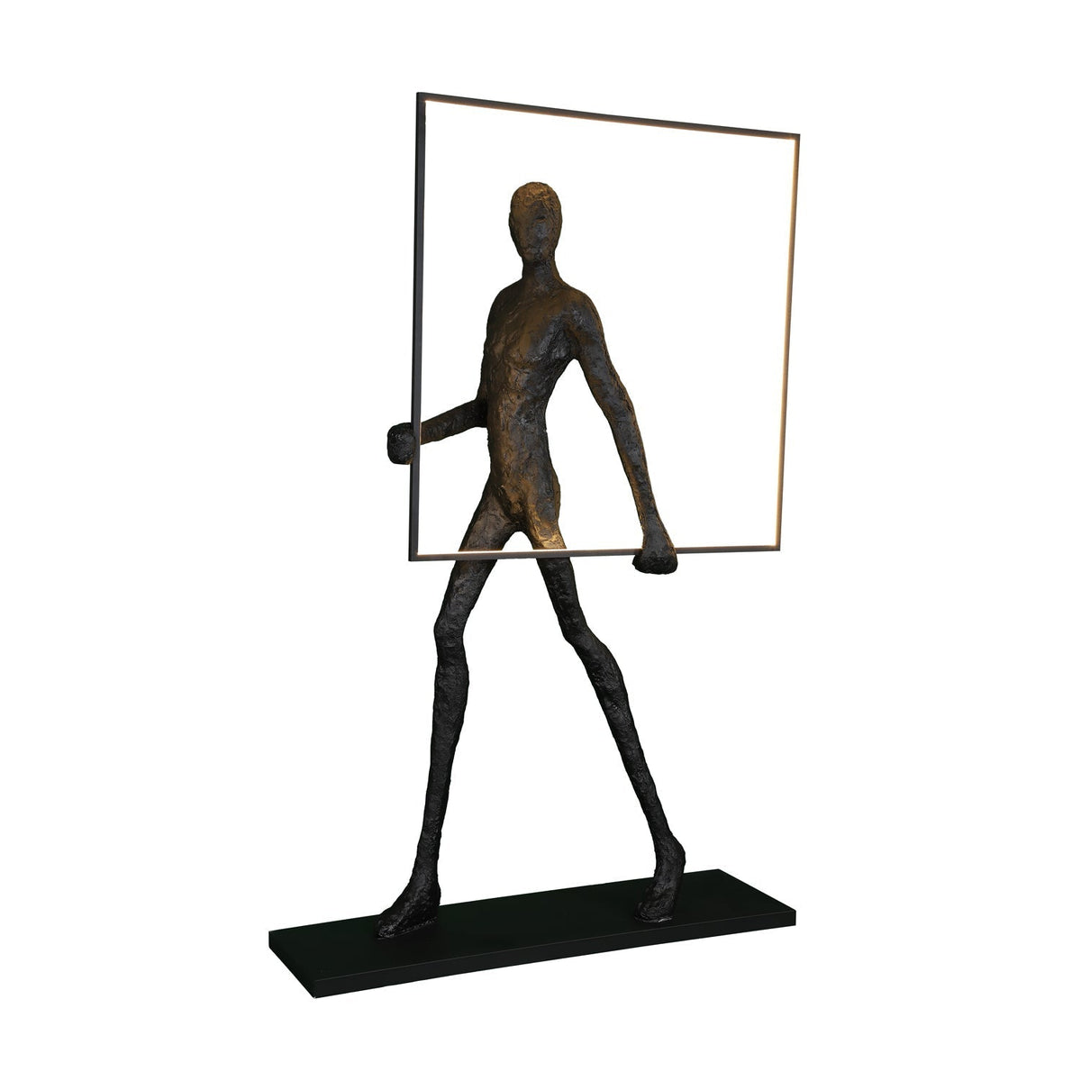 Cirarelia lámpara de pie Escultura Figura LED