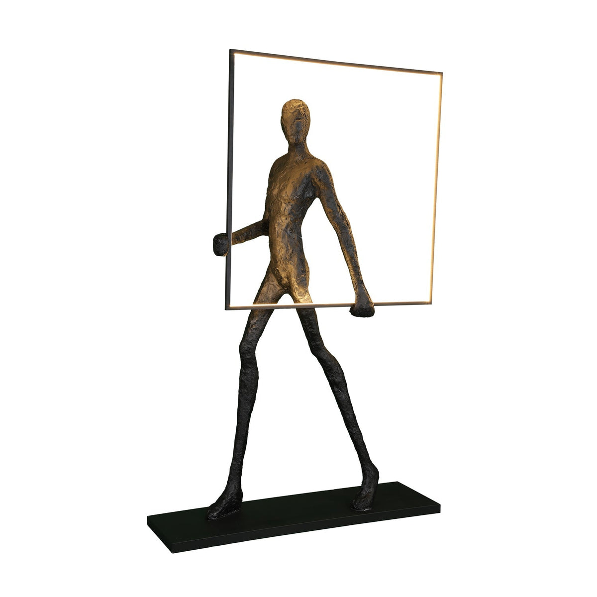 Cirarelia lámpara de pie Escultura Figura LED
