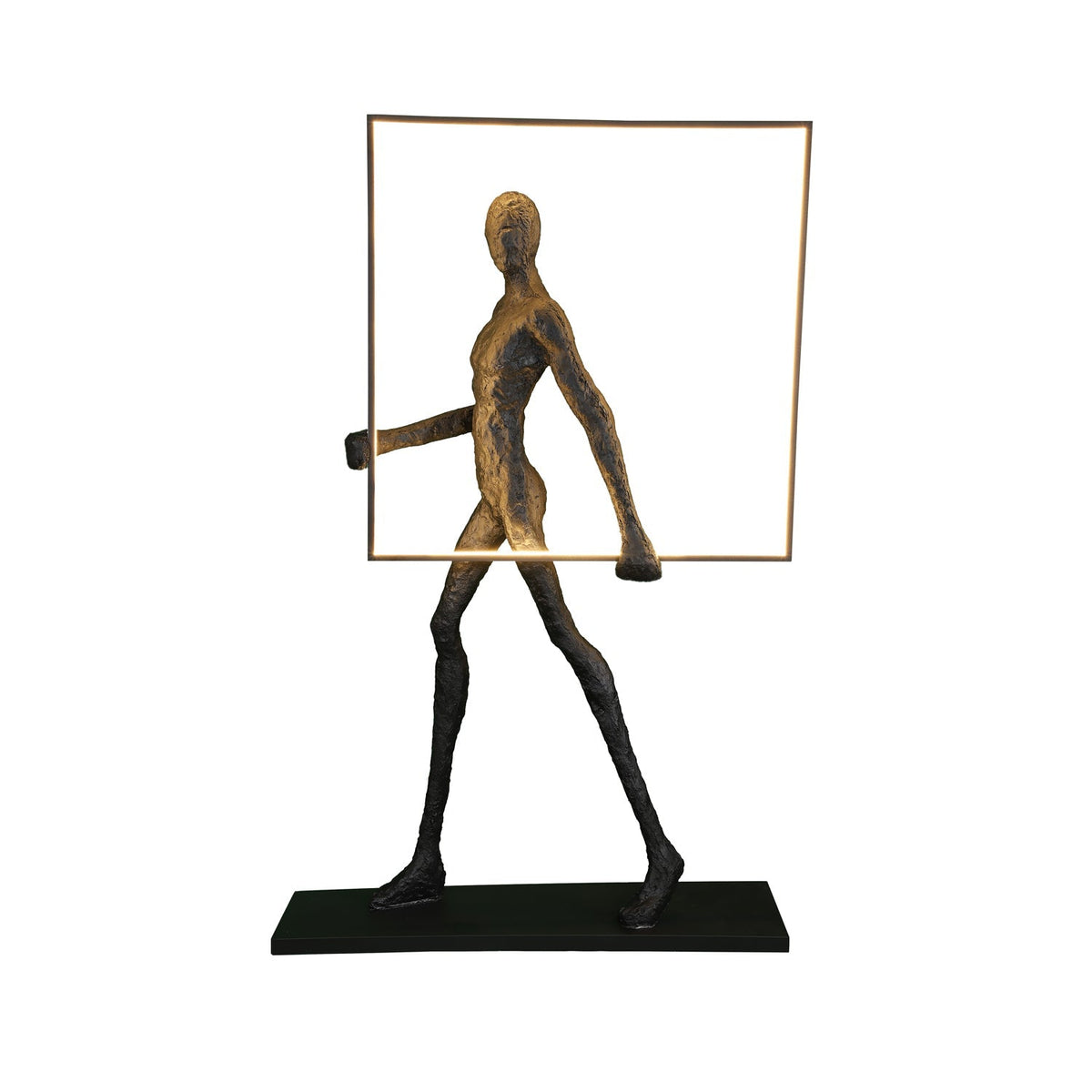 Cirarelia lámpara de pie Escultura Figura LED