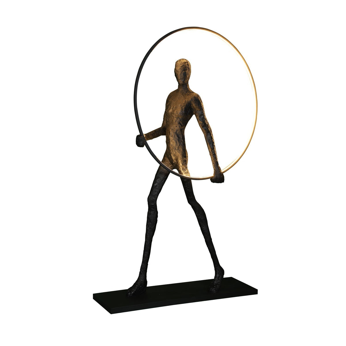 Cirarelia lámpara de pie Escultura Figura LED