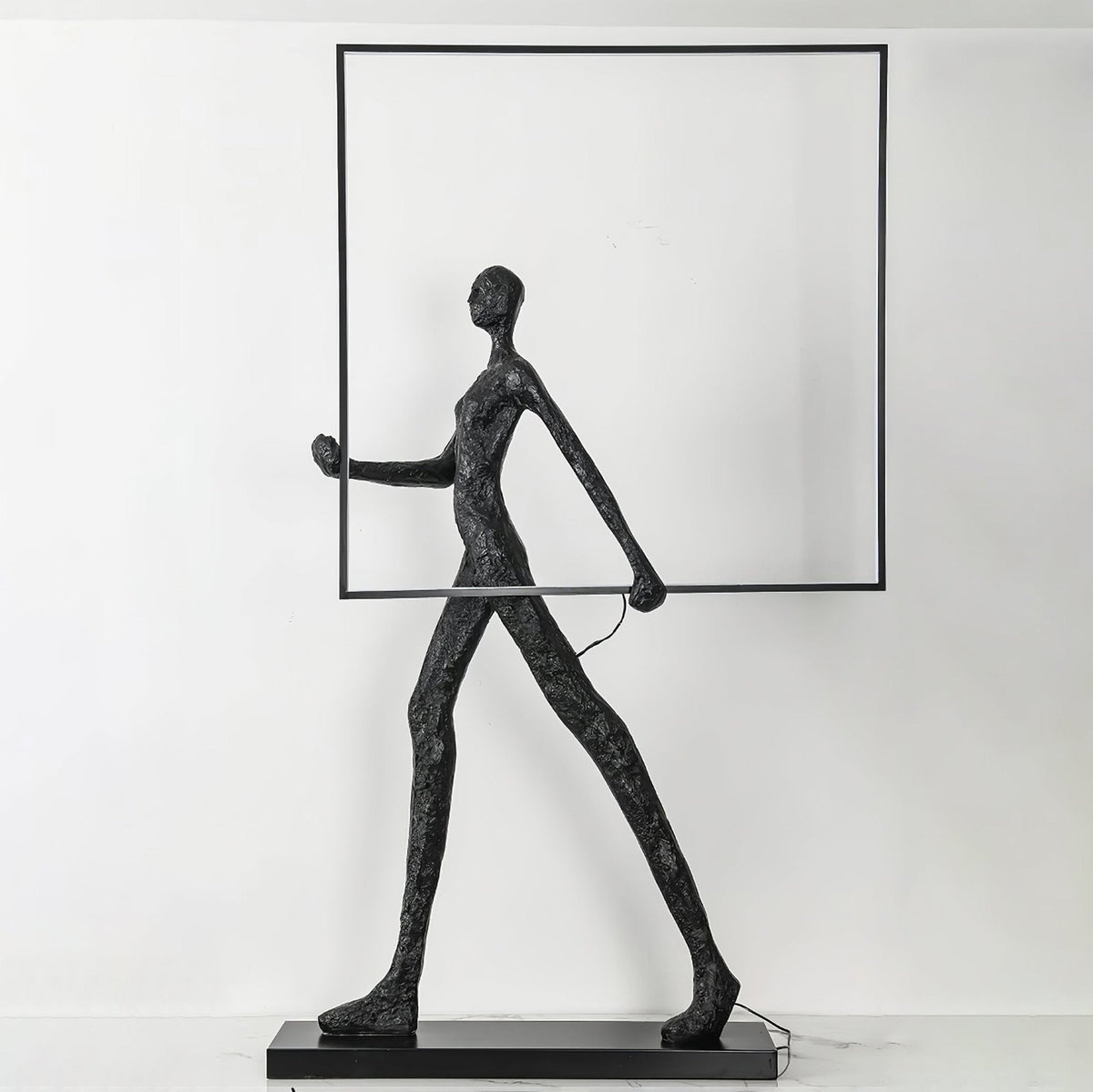 Cirarelia lámpara de pie Escultura Figura LED