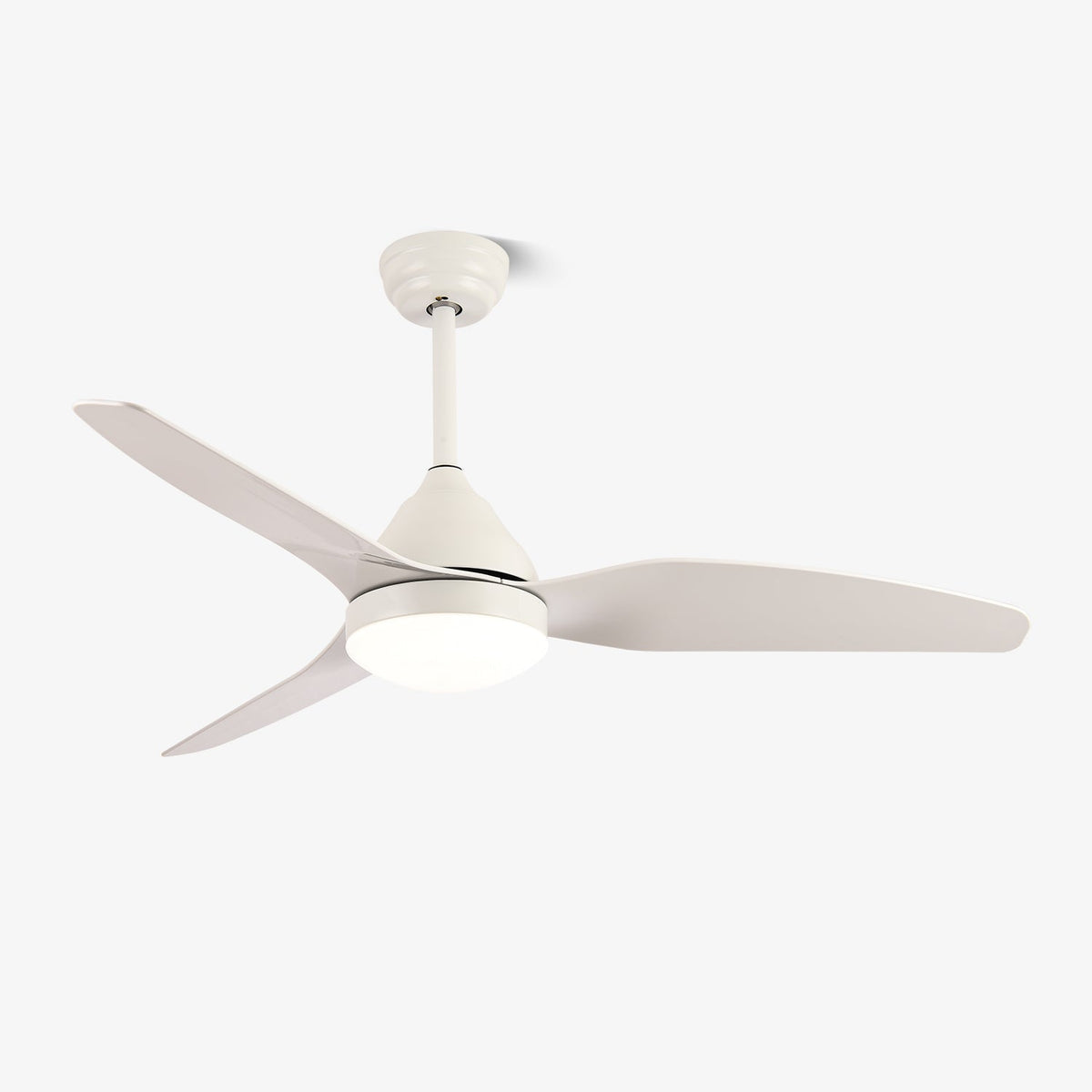Fia ventilador de techo con luz moderno de madera