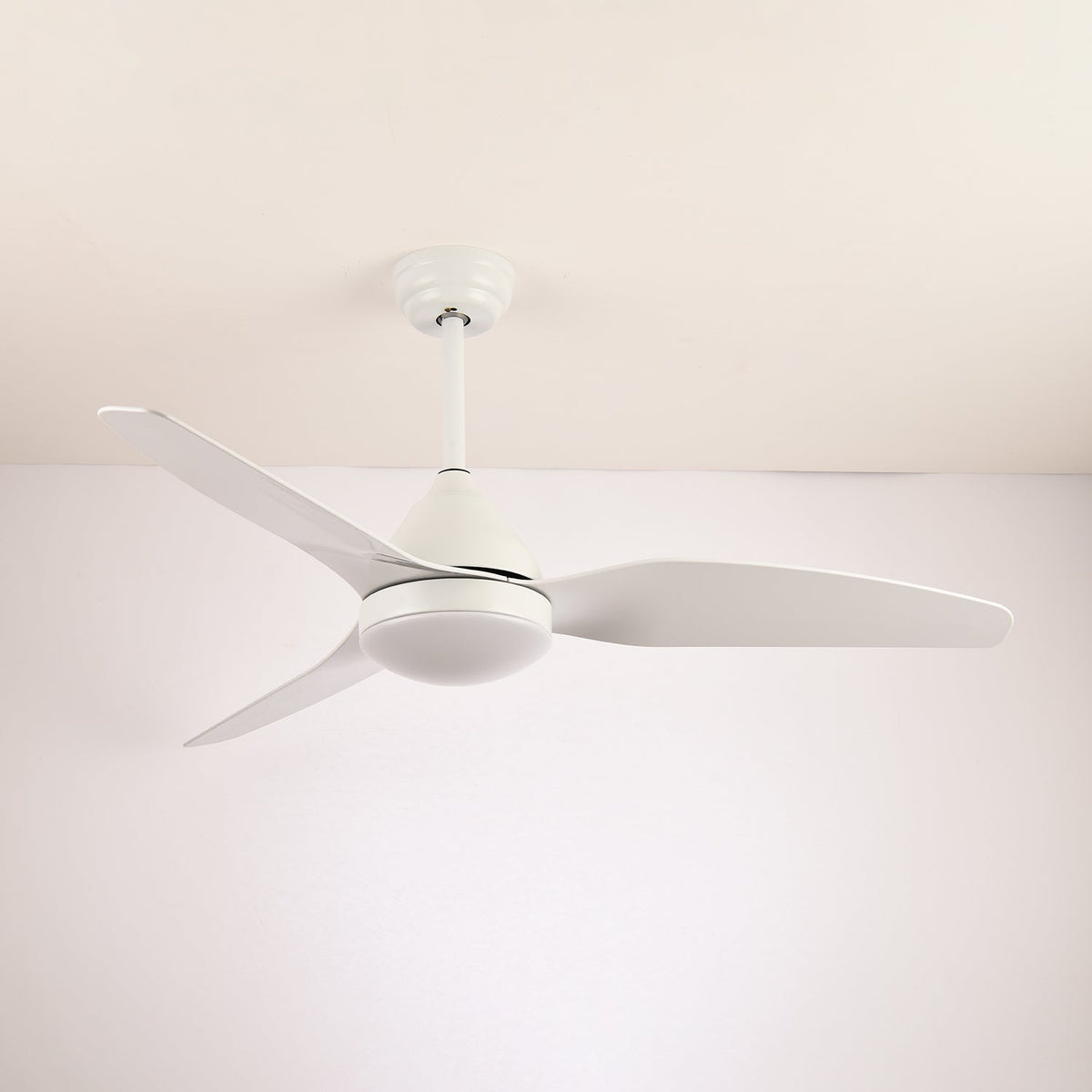 Fia ventilador de techo con luz moderno de madera
