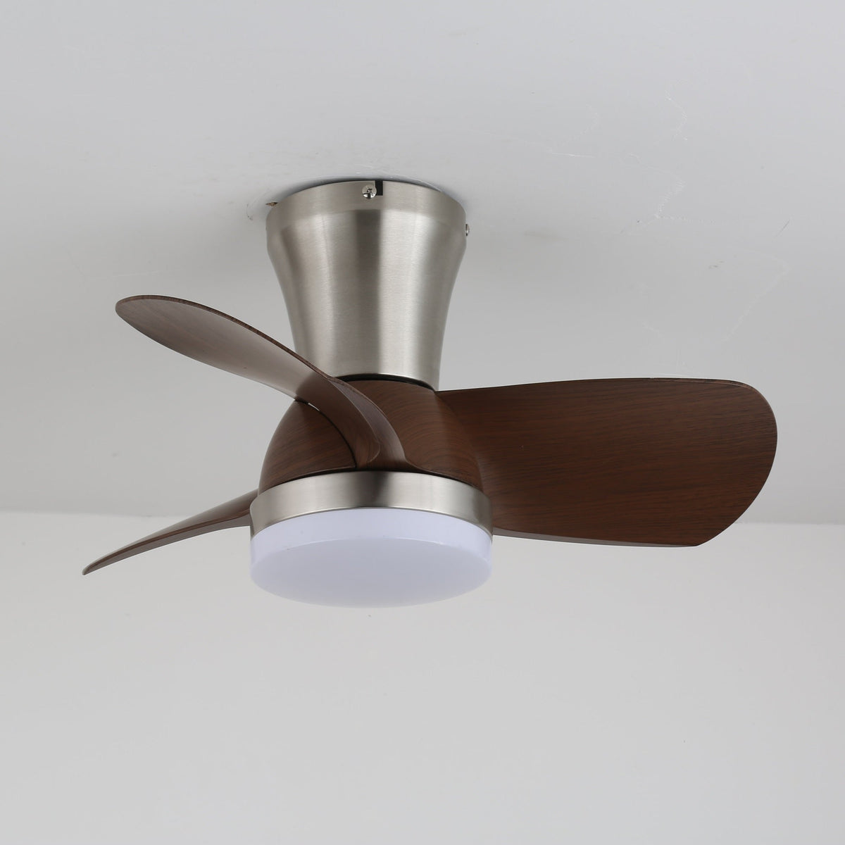Deynor ventilador de techo con luz moderno de madera