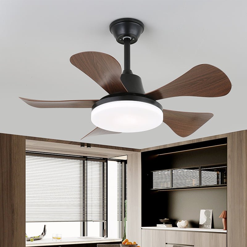 Aurefan ventilador de techo con luz de madera