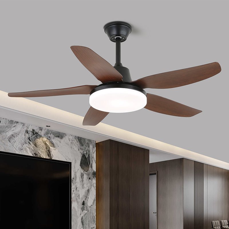 Aurefan ventilador de techo con luz de madera