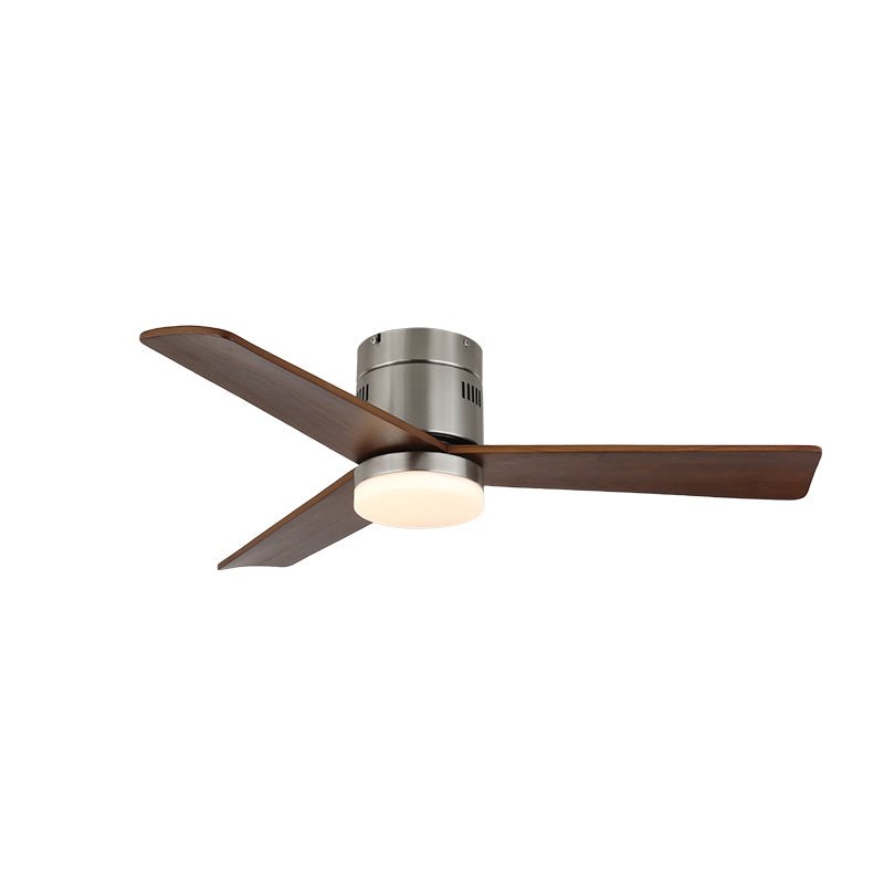 Eris ventilador de techo con luz minimalista de madera