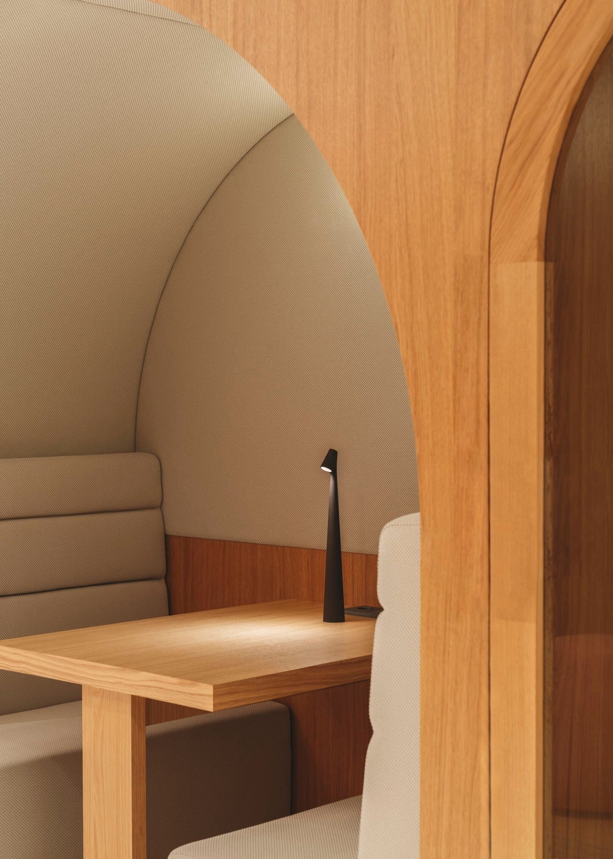Nirerora lámpara de mesa de acrílico minimalista