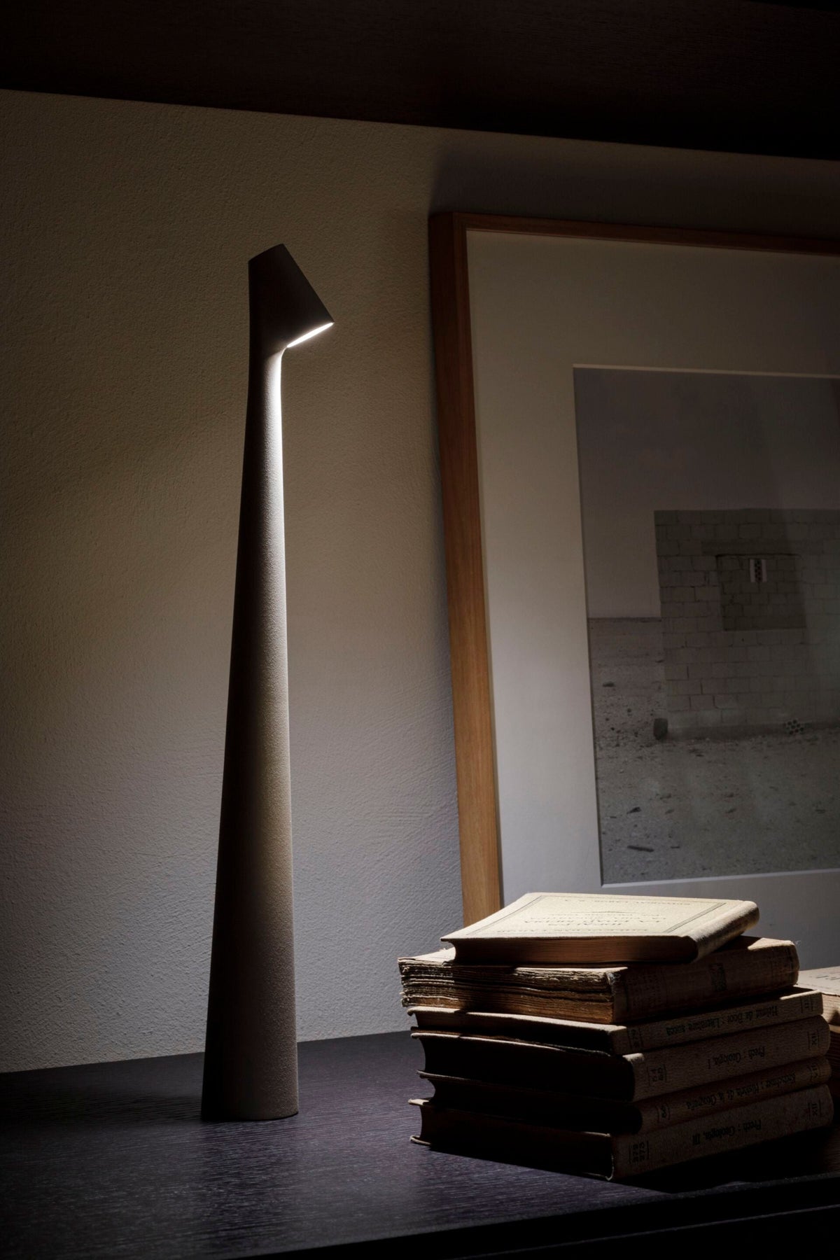 Nirerora lámpara de mesa de acrílico minimalista