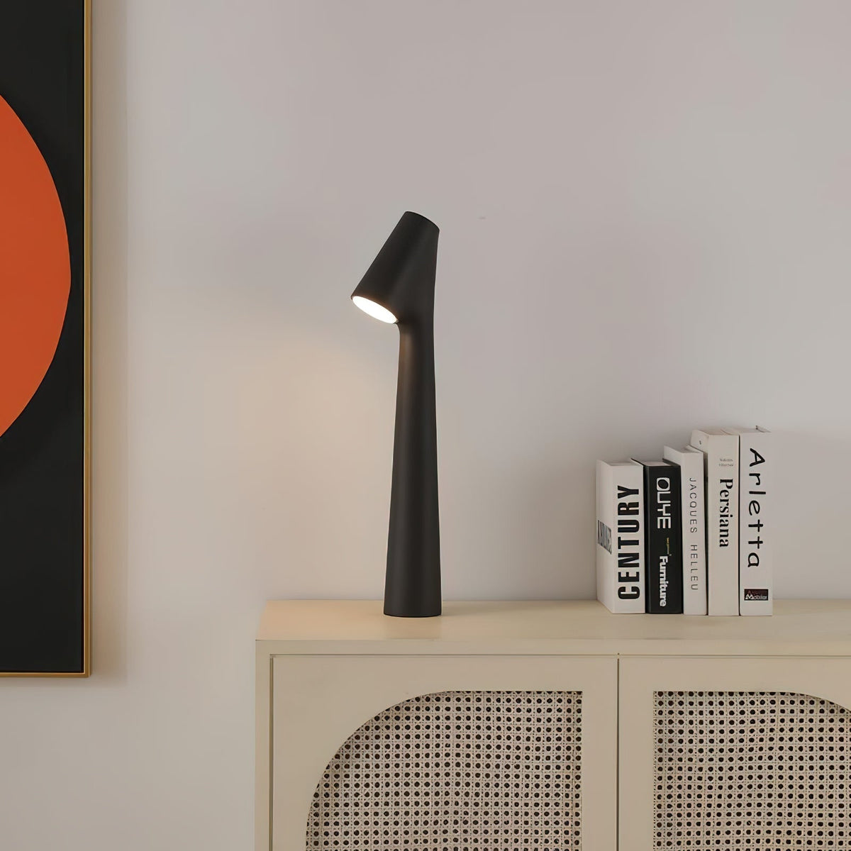 Nirerora lámpara de mesa de acrílico minimalista