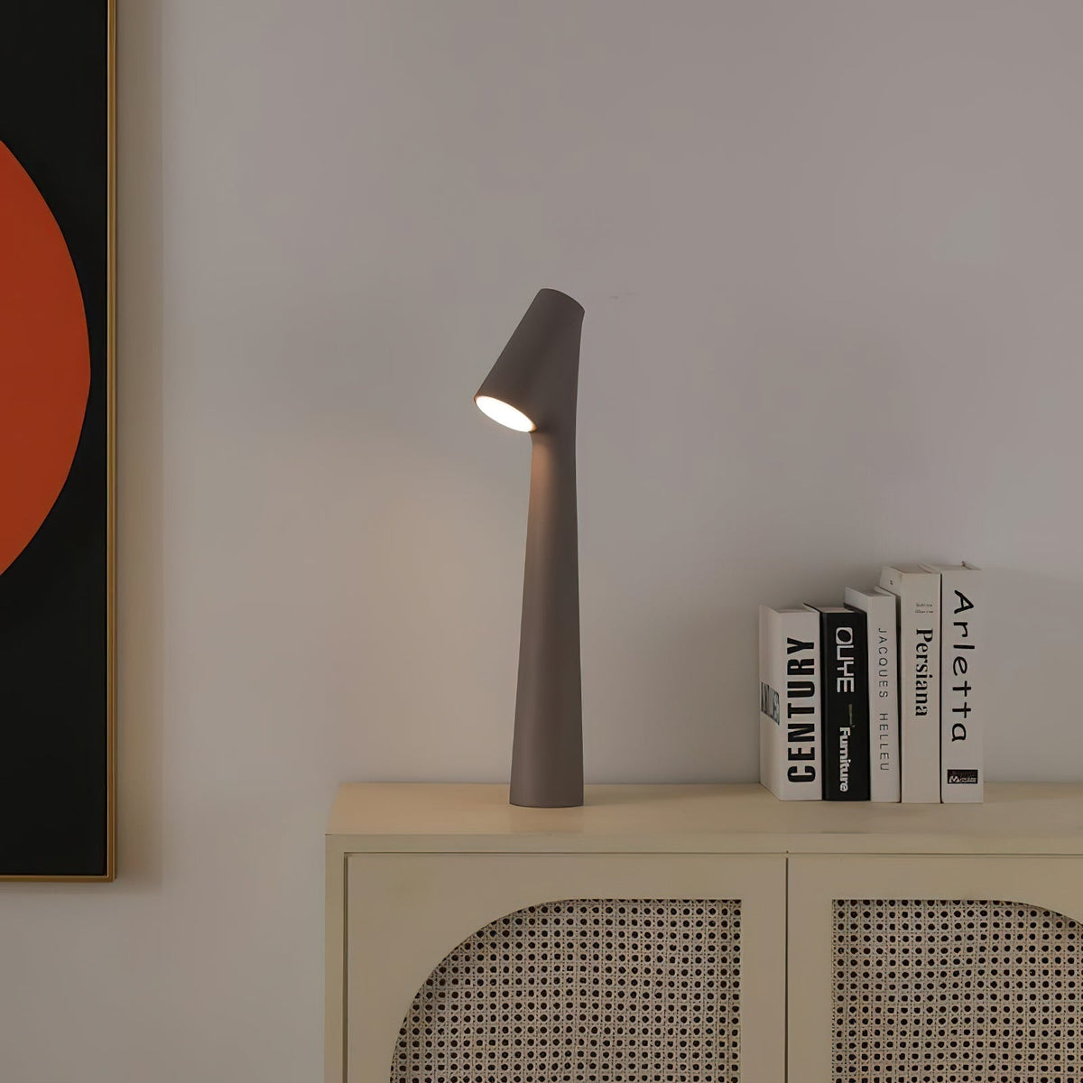 Nirerora lámpara de mesa de acrílico minimalista