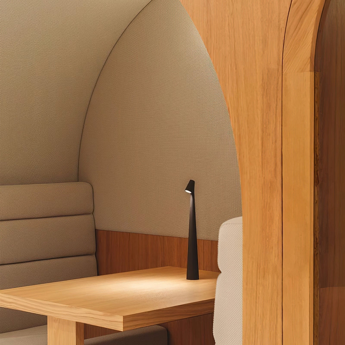 Nirerora lámpara de mesa de acrílico minimalista