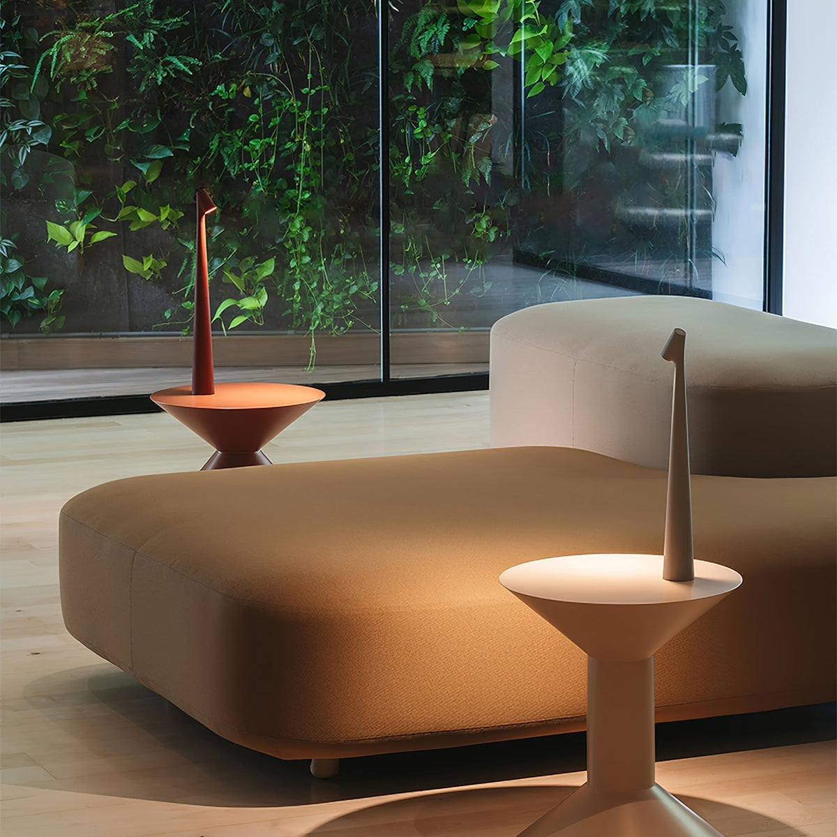 Nirerora lámpara de mesa de acrílico minimalista