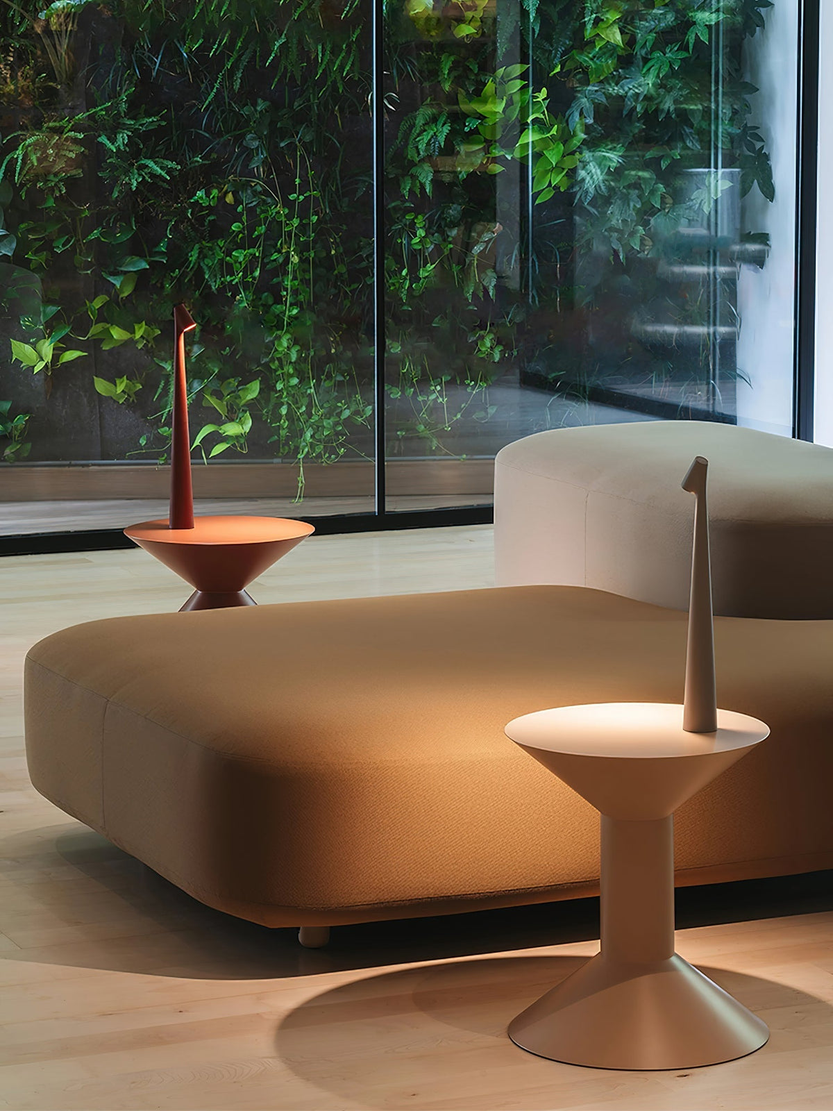 Nirerora lámpara de mesa de acrílico minimalista