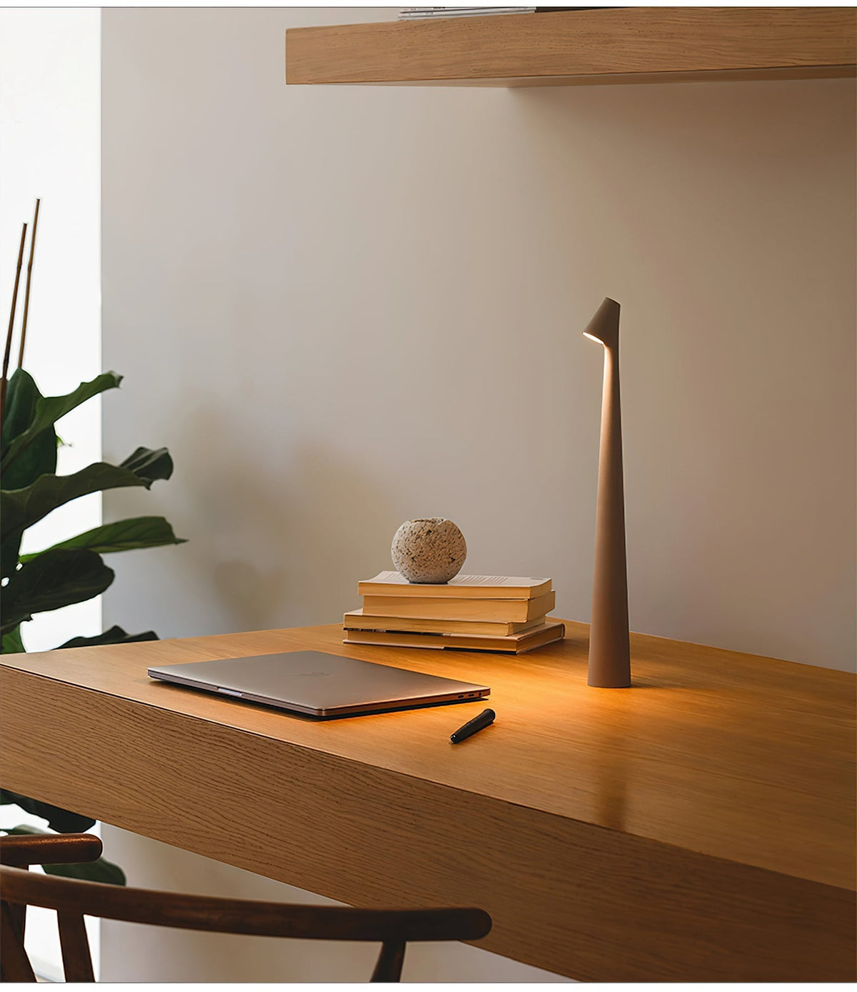 Nirerora lámpara de mesa de acrílico minimalista