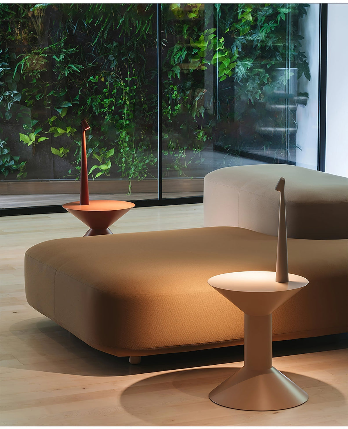 Nirerora lámpara de mesa de acrílico minimalista