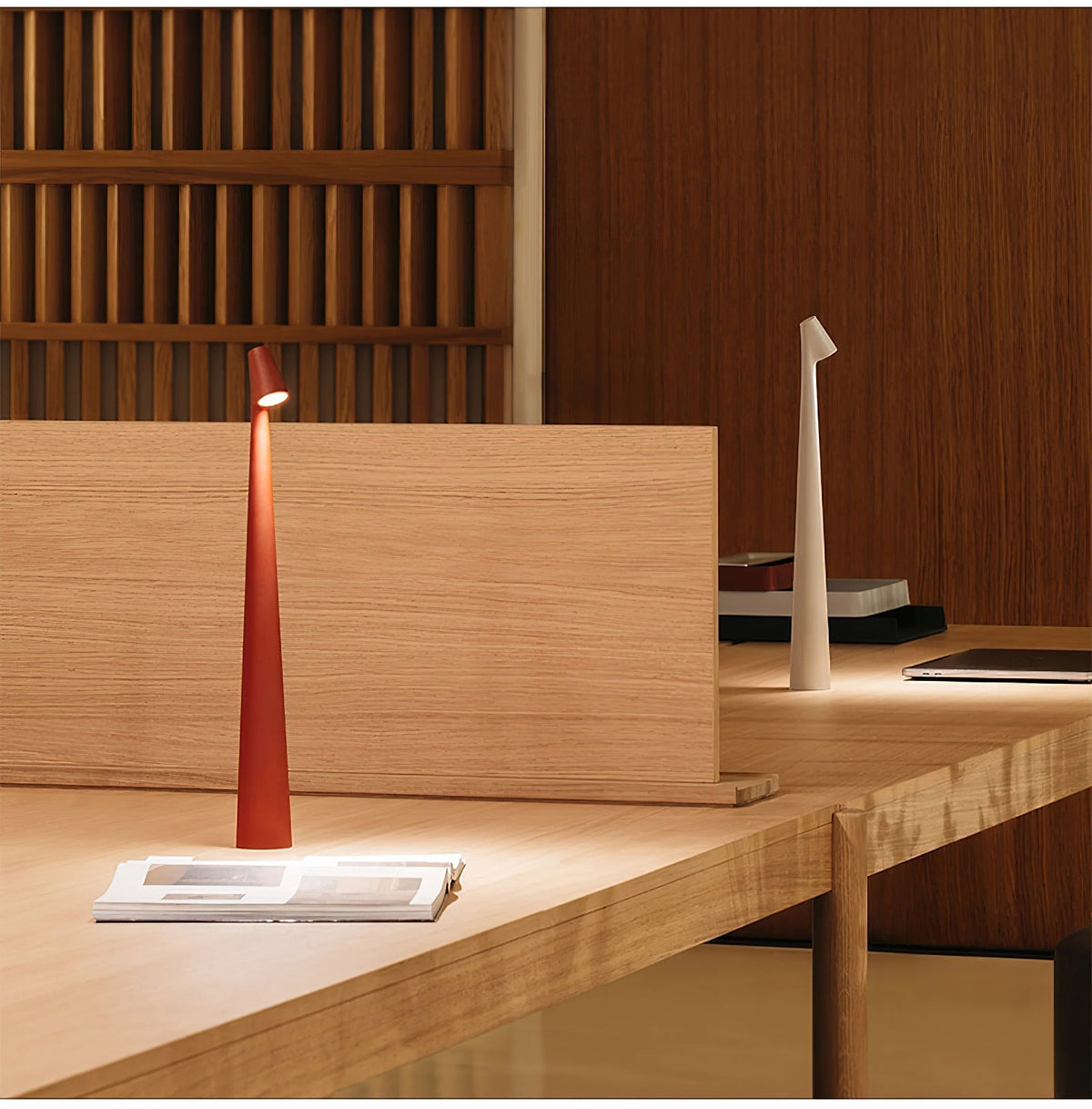 Nirerora lámpara de mesa de acrílico minimalista