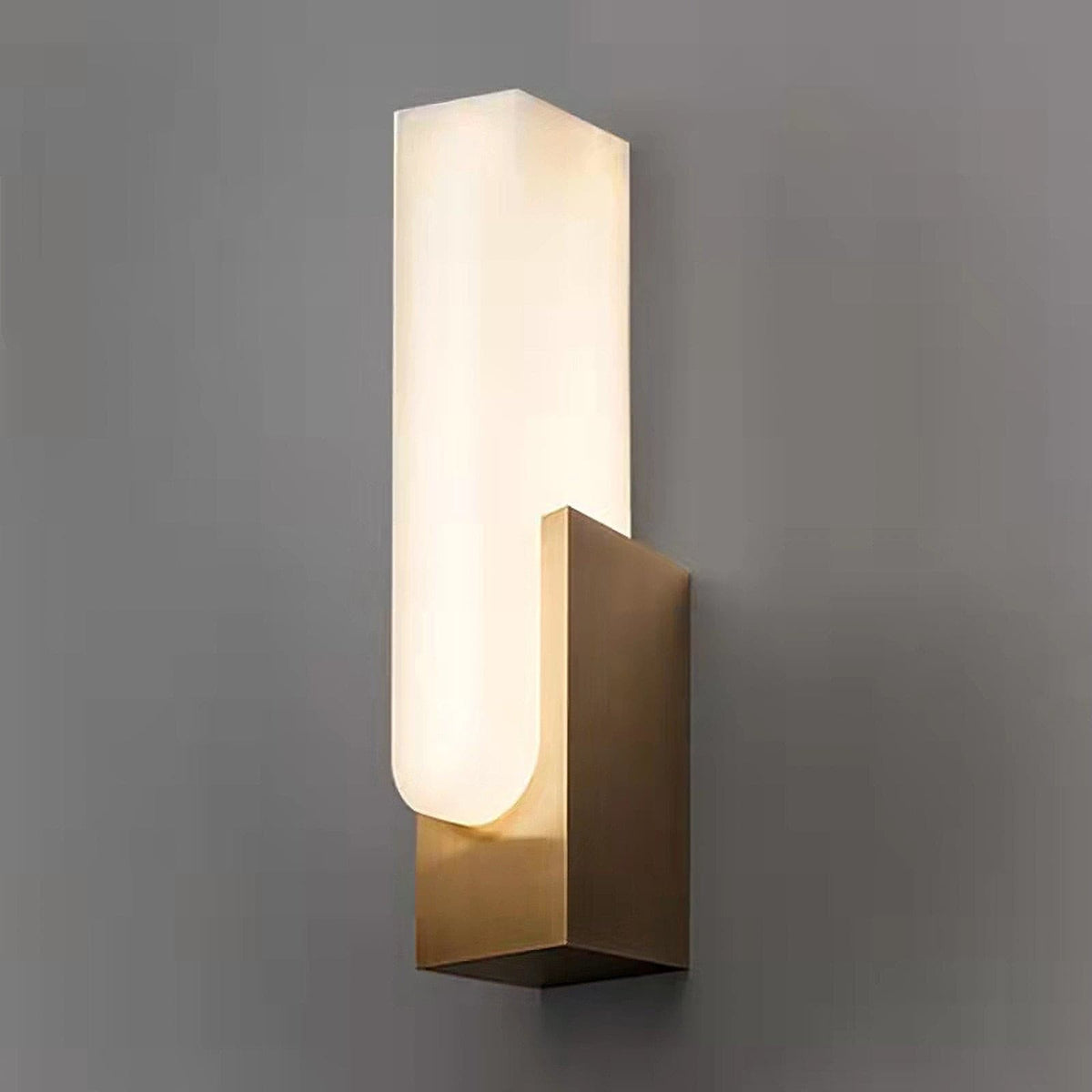 Agatha aplique de pared en forma de U con LED