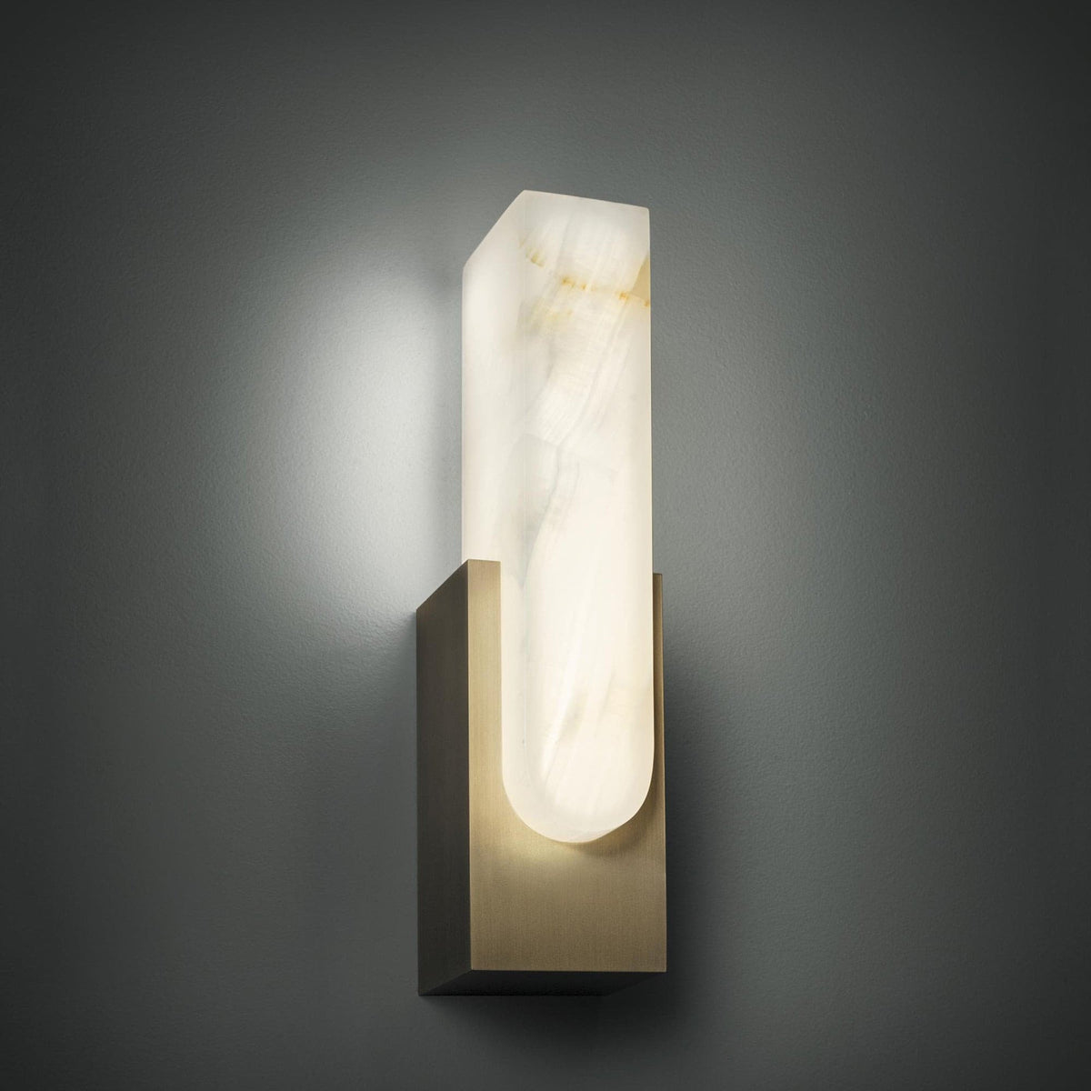 Agatha aplique de pared en forma de U con LED