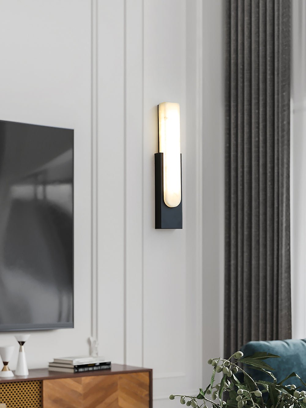 Xaldy aplique de pared alabastro
