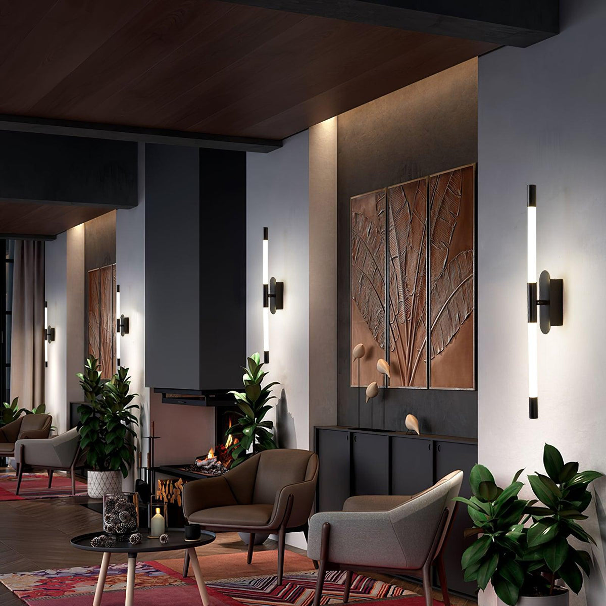 Lumiviella aplique de pared Tubo modular