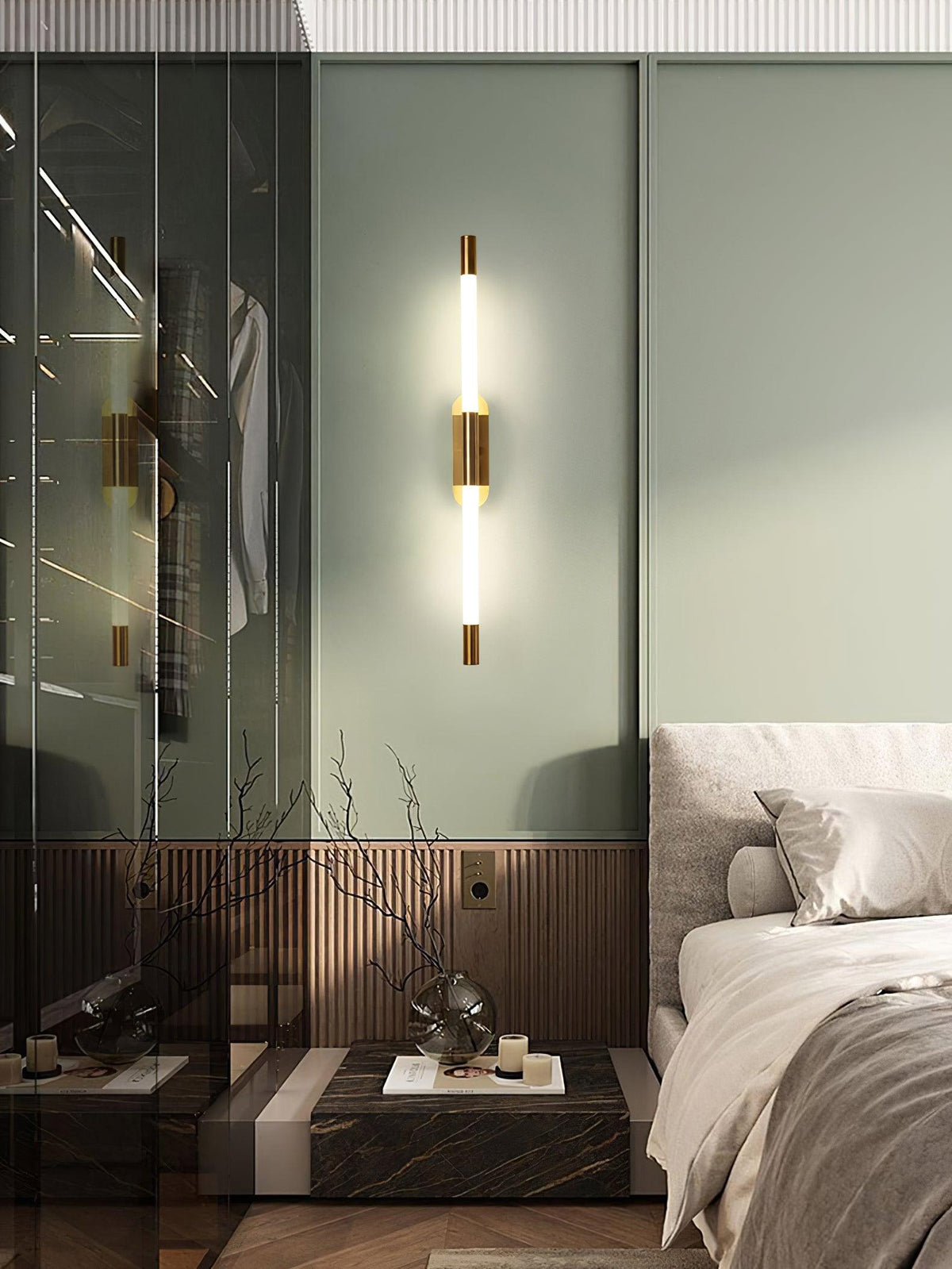 Lumiviella aplique de pared Tubo modular