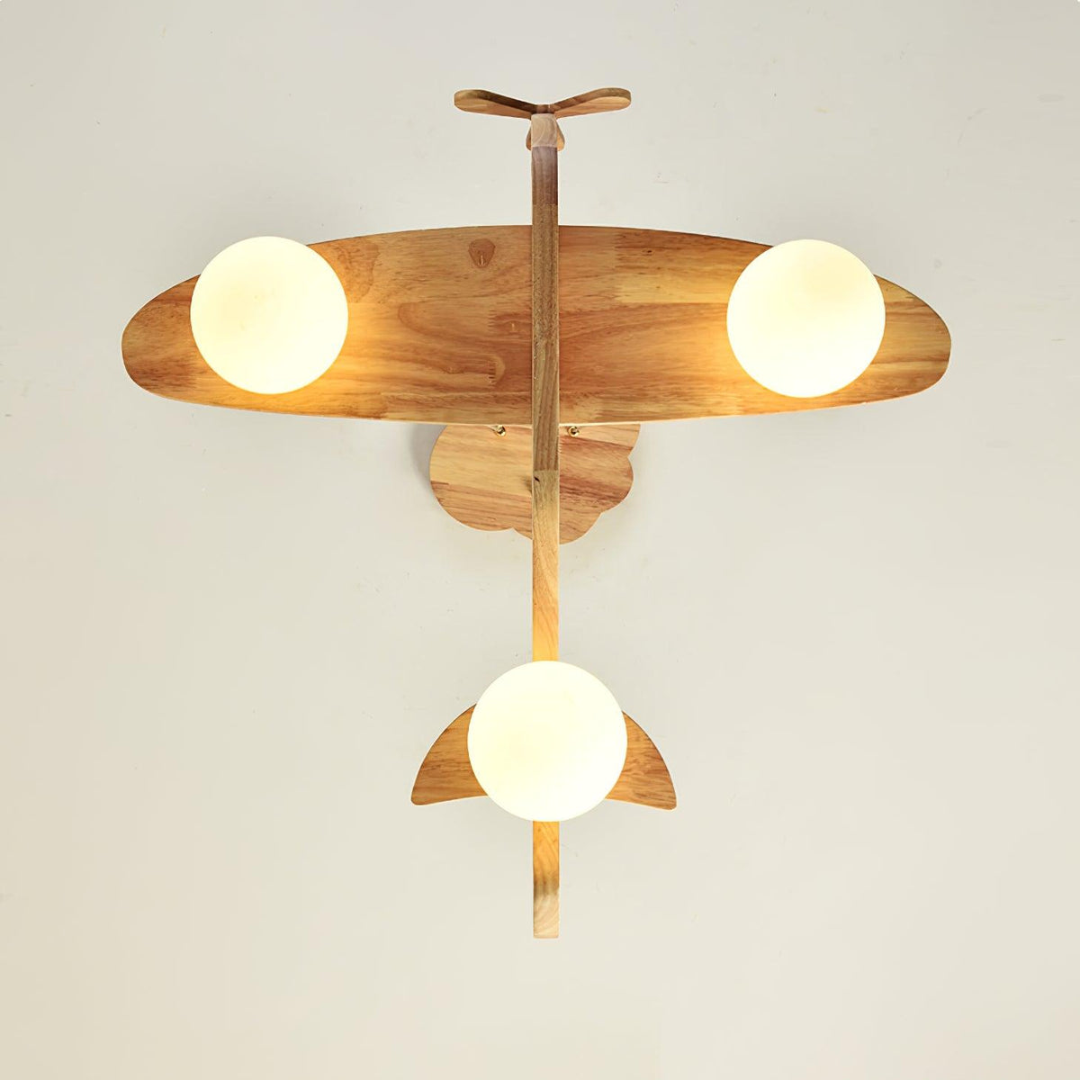 Aldenine lámpara colgante artística de madera