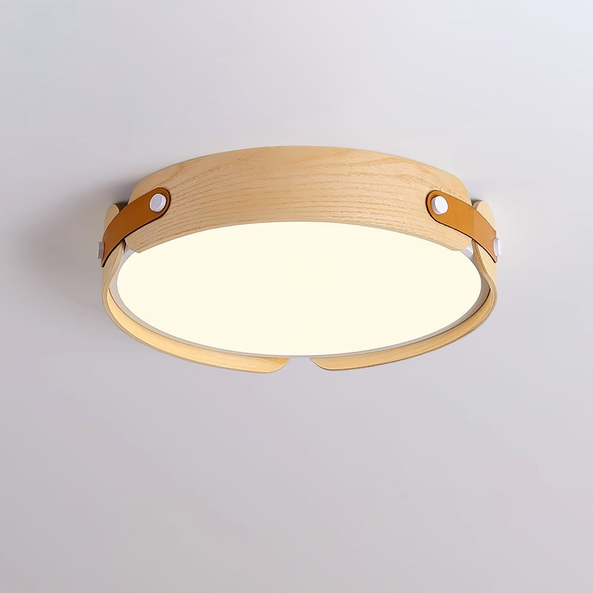 Edan lámpara de techo moderna minimalista de madera