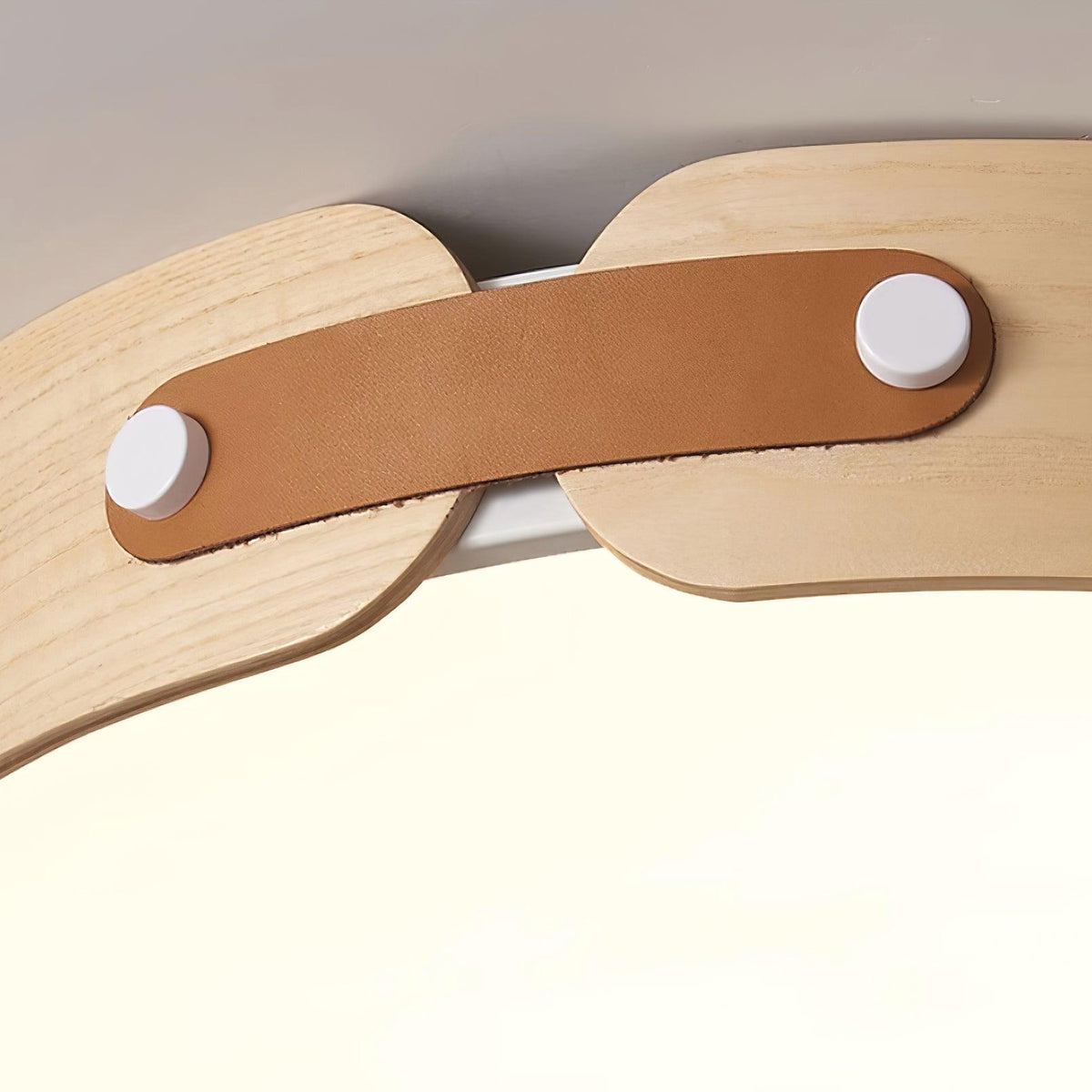 Edan lámpara de techo moderna minimalista de madera