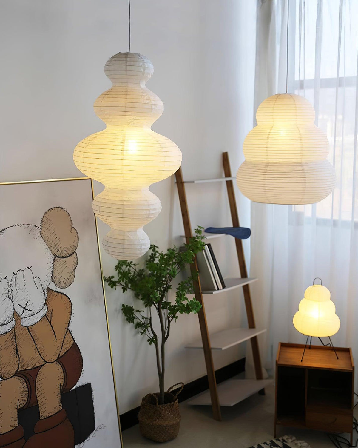 Akari lámpara colgante Juni