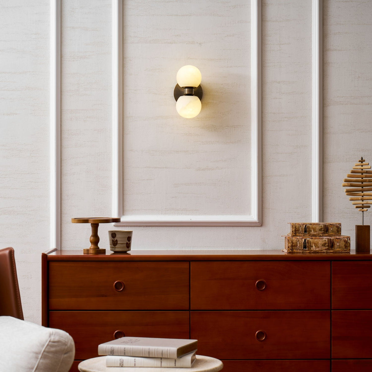 Lumenor alabastro aplique de pared Celestia Orb