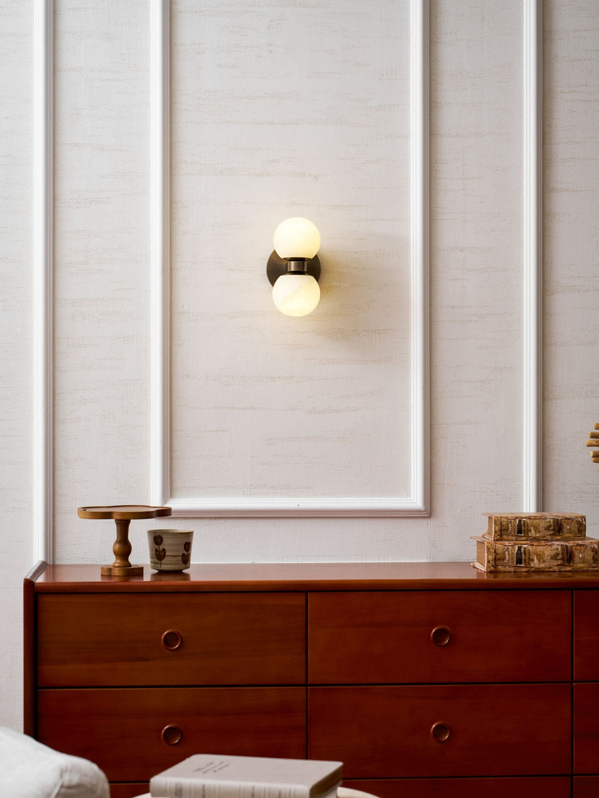 Lumenor alabastro aplique de pared Celestia Orb