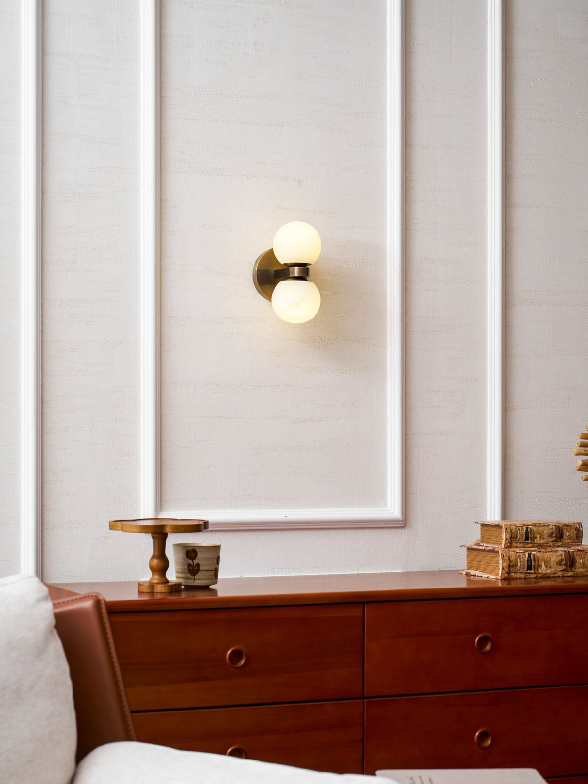 Lumenor alabastro aplique de pared Celestia Orb