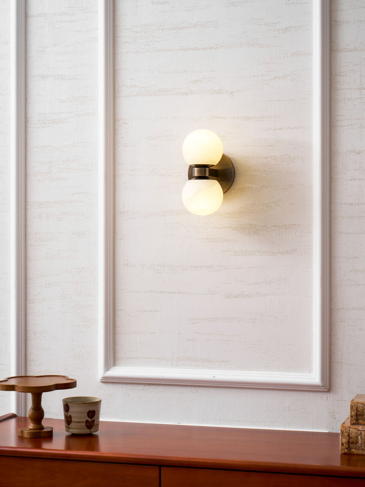 Lumenor alabastro aplique de pared Celestia Orb