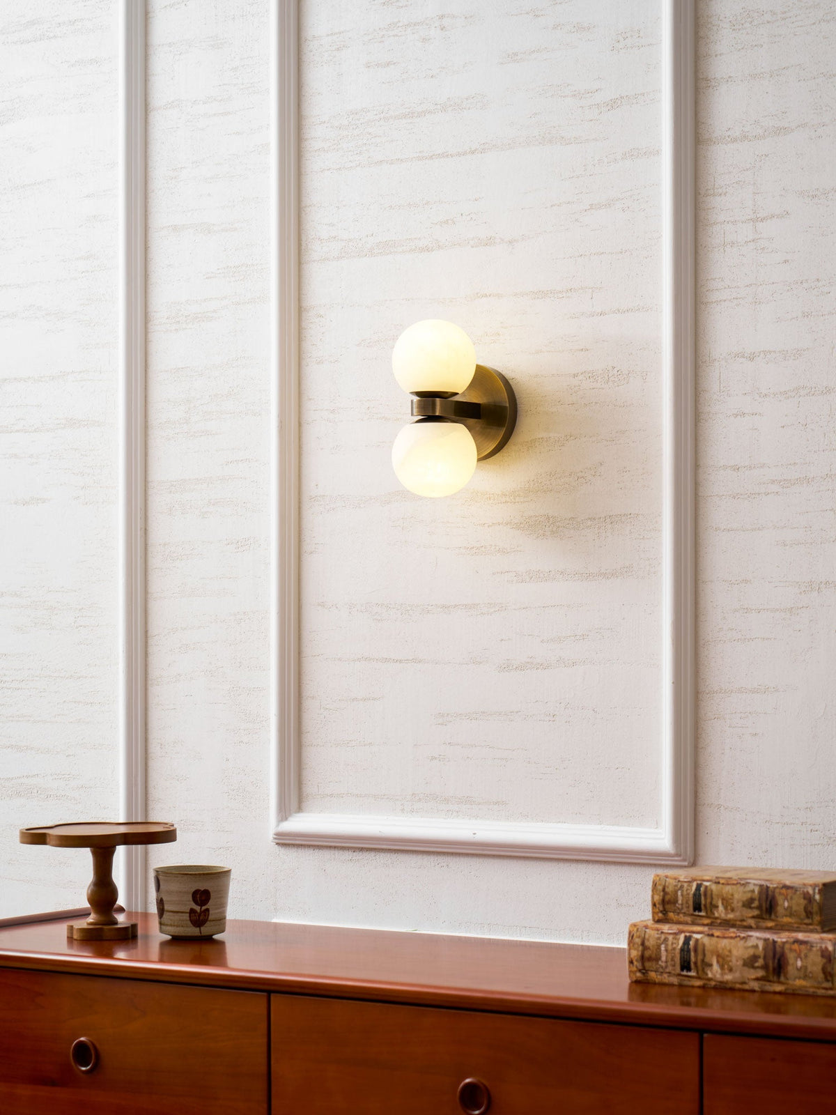 Lumenor alabastro aplique de pared Celestia Orb