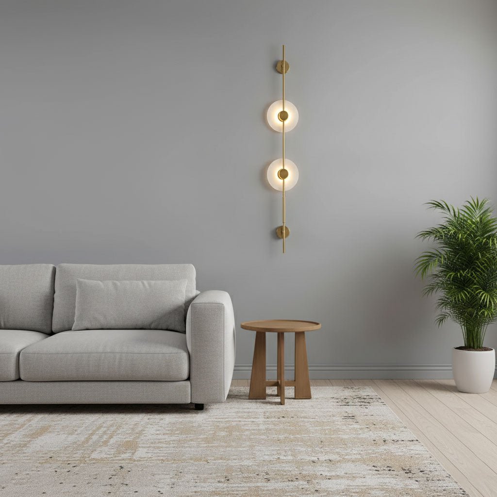 Neron aplique de pared vertical alabastro