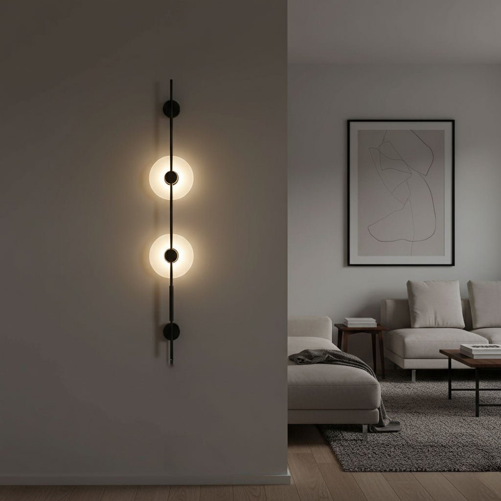 Neron aplique de pared vertical alabastro