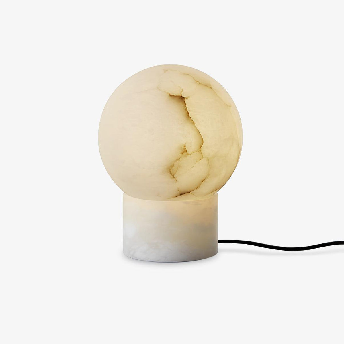 Albiniella lámpara de mesa moderna de alabastro
