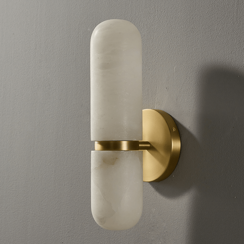Ismerie aplique de pared alabastro Capsule