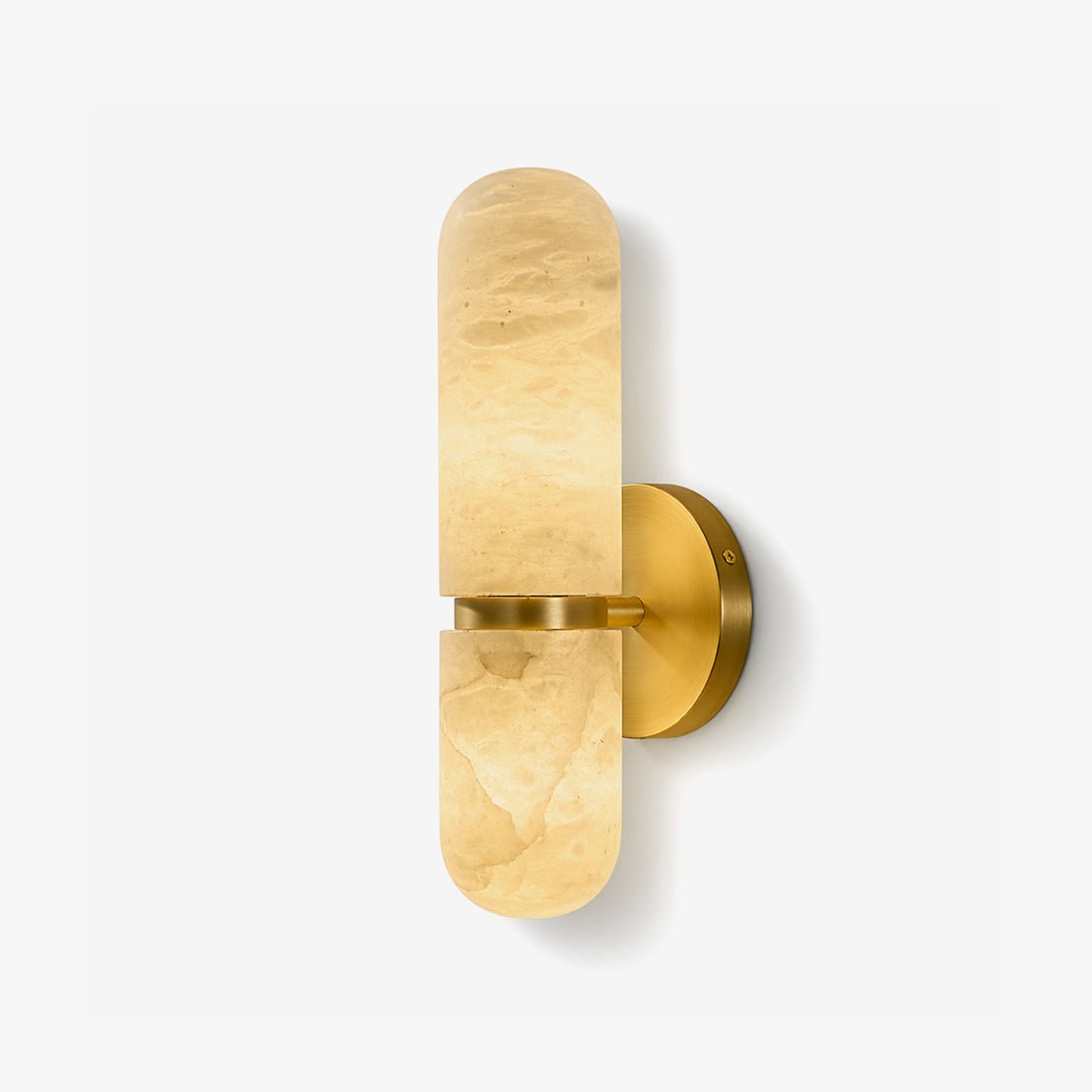 Ismerie aplique de pared alabastro Capsule
