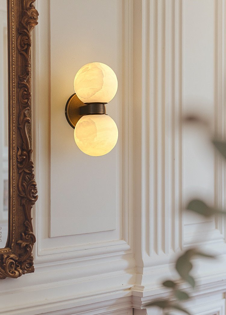 Lumenor alabastro aplique de pared Celestia Orb