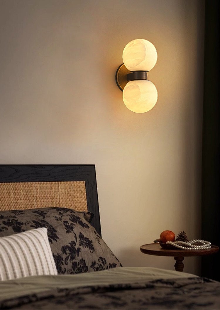 Lumenor alabastro aplique de pared Celestia Orb