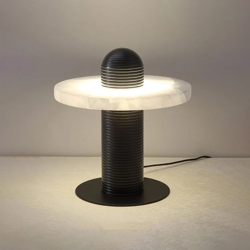 Nerio lámpara de mesa moderna de alabastro