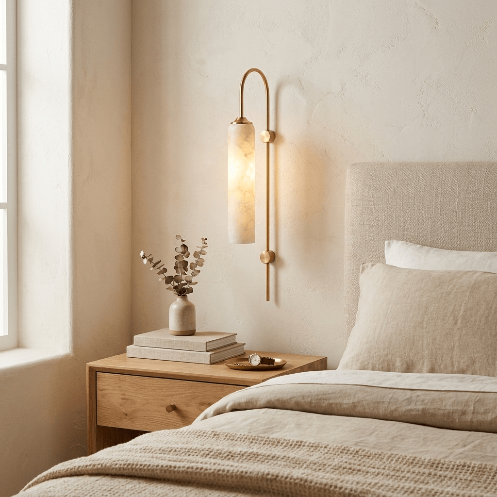 Evadelle aplique de pared con cilindro