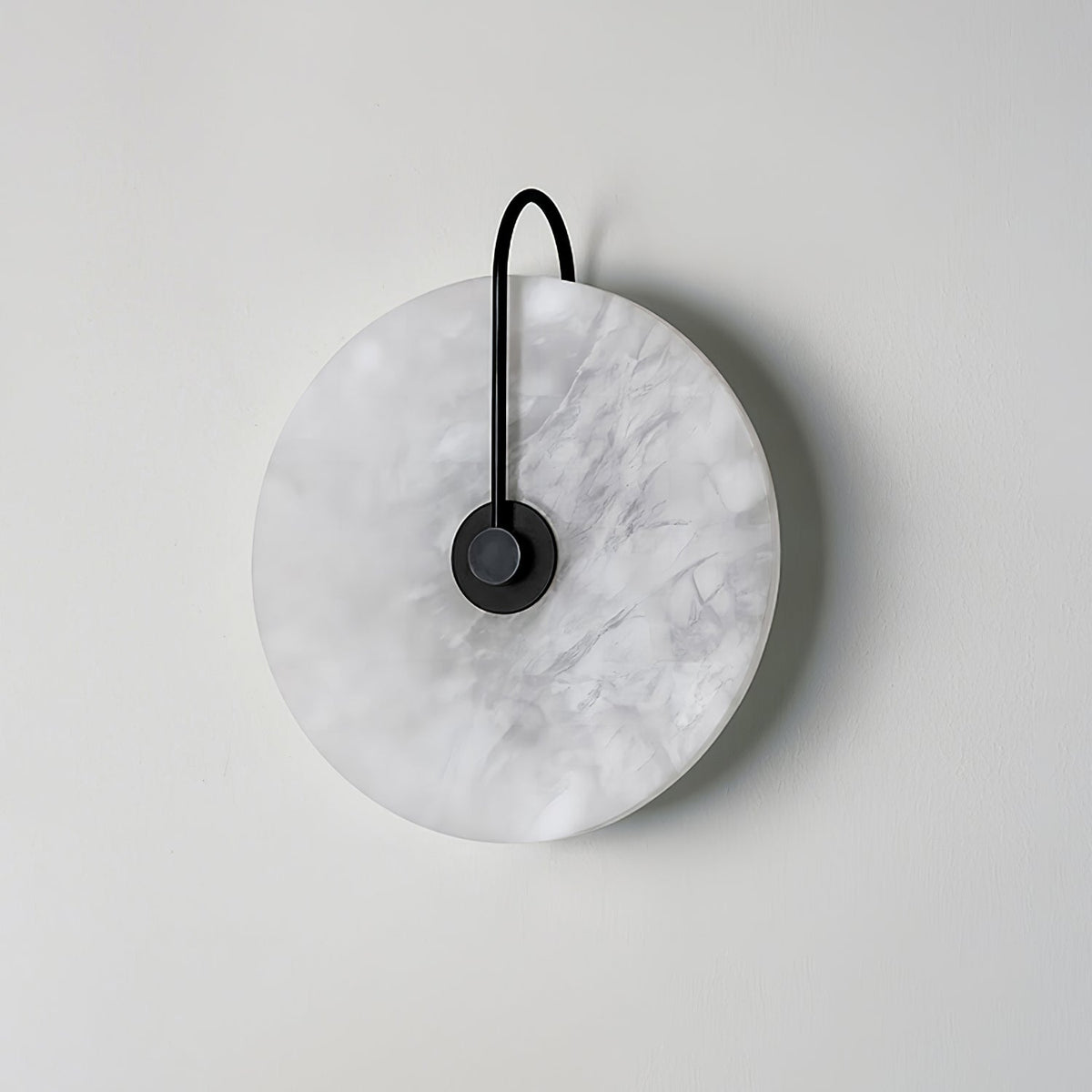 Albeenne aplique de pared con globo de alabastro