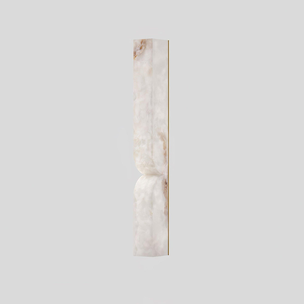 Niveelle aplique de pared rectangular de alabastro